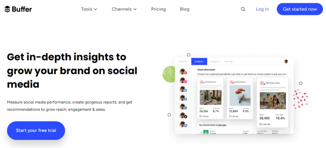 Buffer website