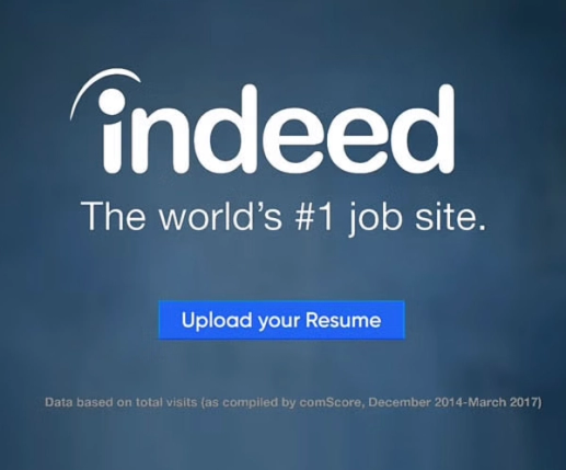 indeed static ad